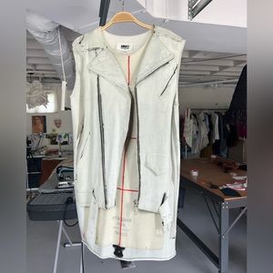 Maison Martin Margiela trompe l'oeil sleeveless sweater dress